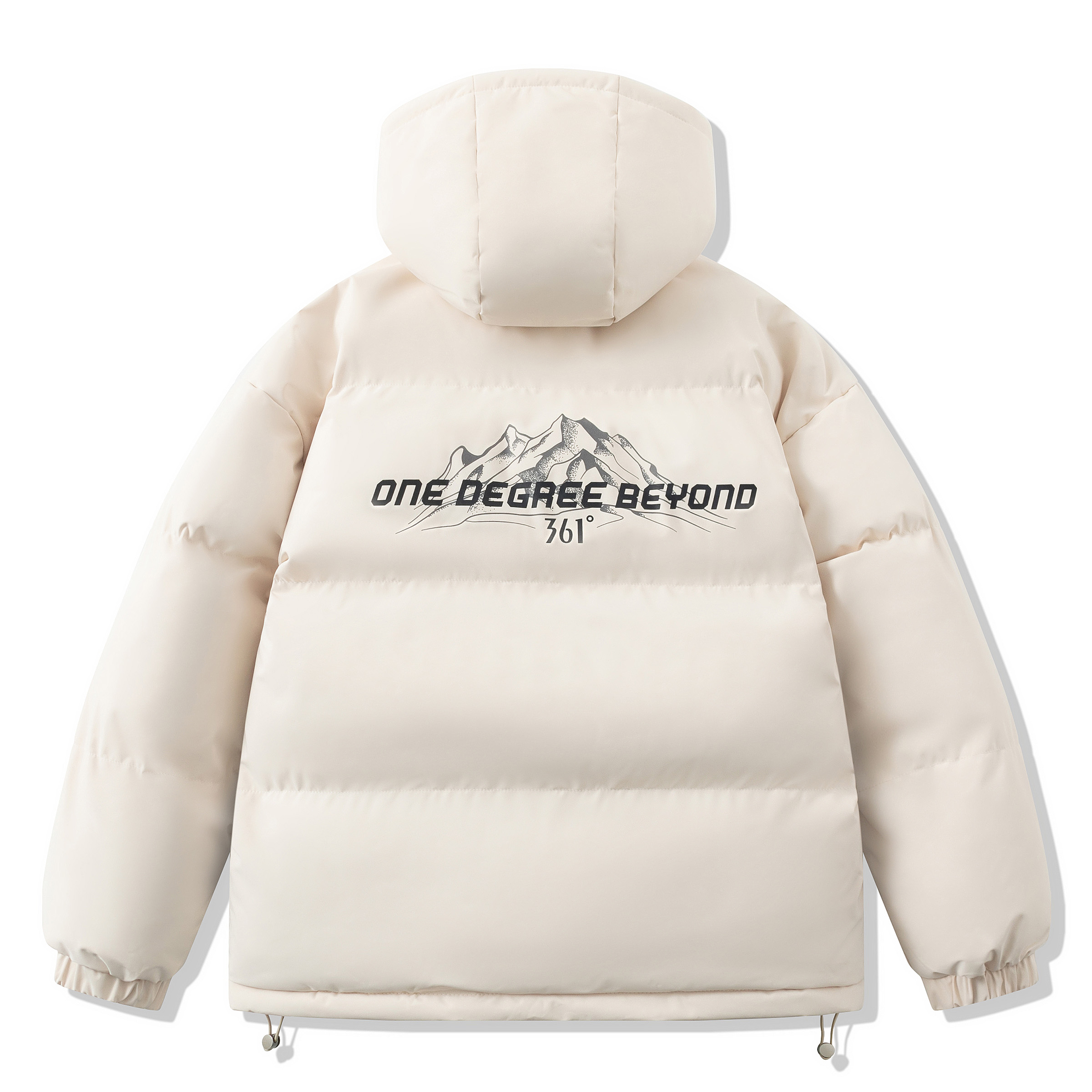 

Пуховик Unisex Hooded Moderate Padded 361°, wool белый