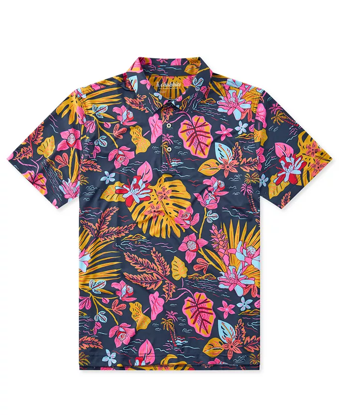 

Мужская поло The Leafscape Performance Chubbies, синий