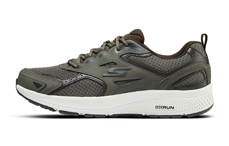 

Кроссовки мужские низкие коричневые/белые Skechers, Коричневый, Кроссовки мужские низкие коричневые/белые Skechers