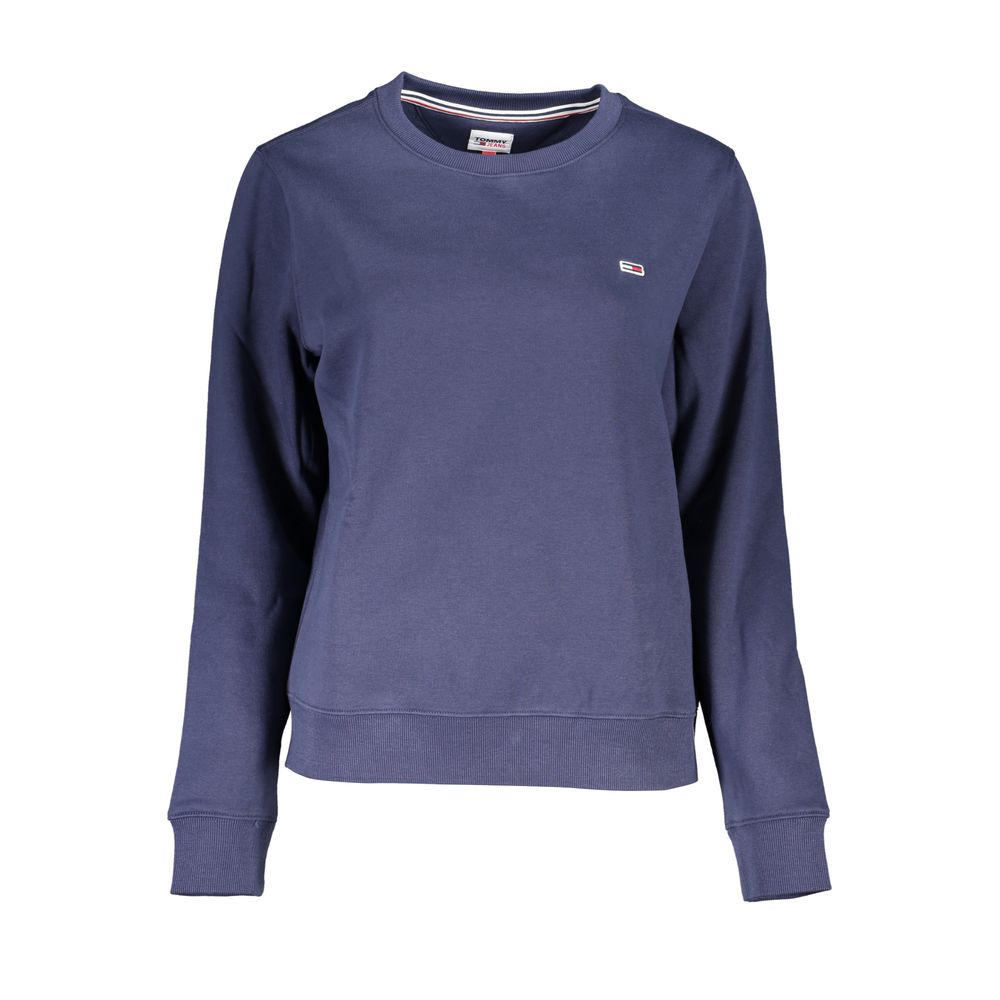 

Синий хлопковый женский свитер Tommy Hilfiger