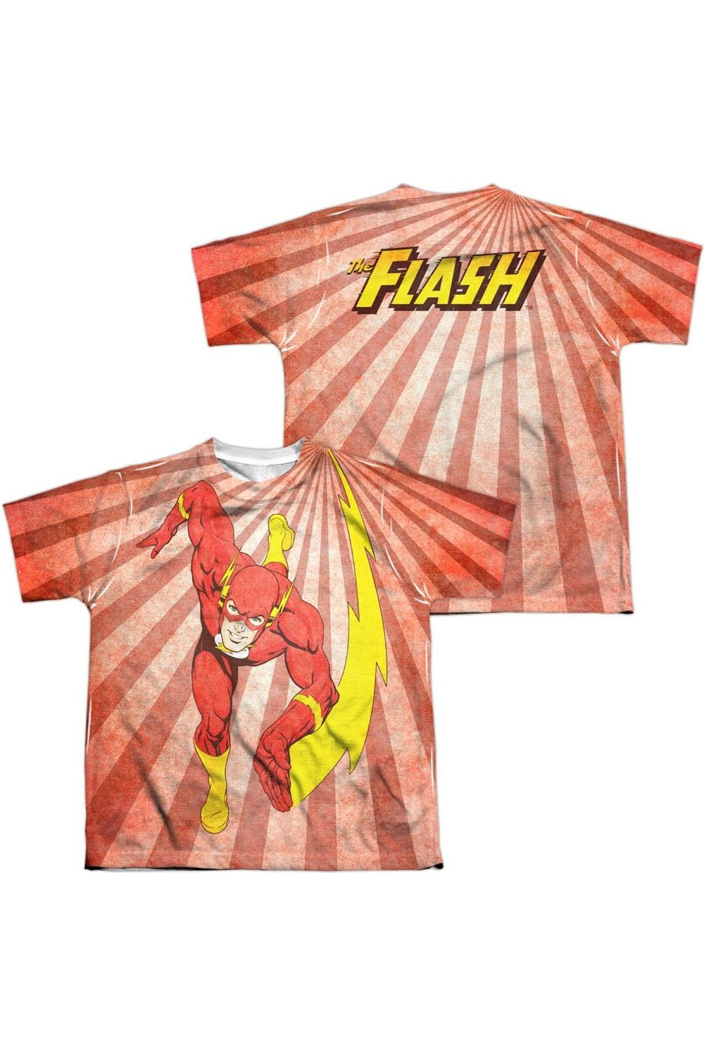 

Футболка с коротким рукавом для подростков "Лига справедливости Америки: Скорость света" Gildan, белый