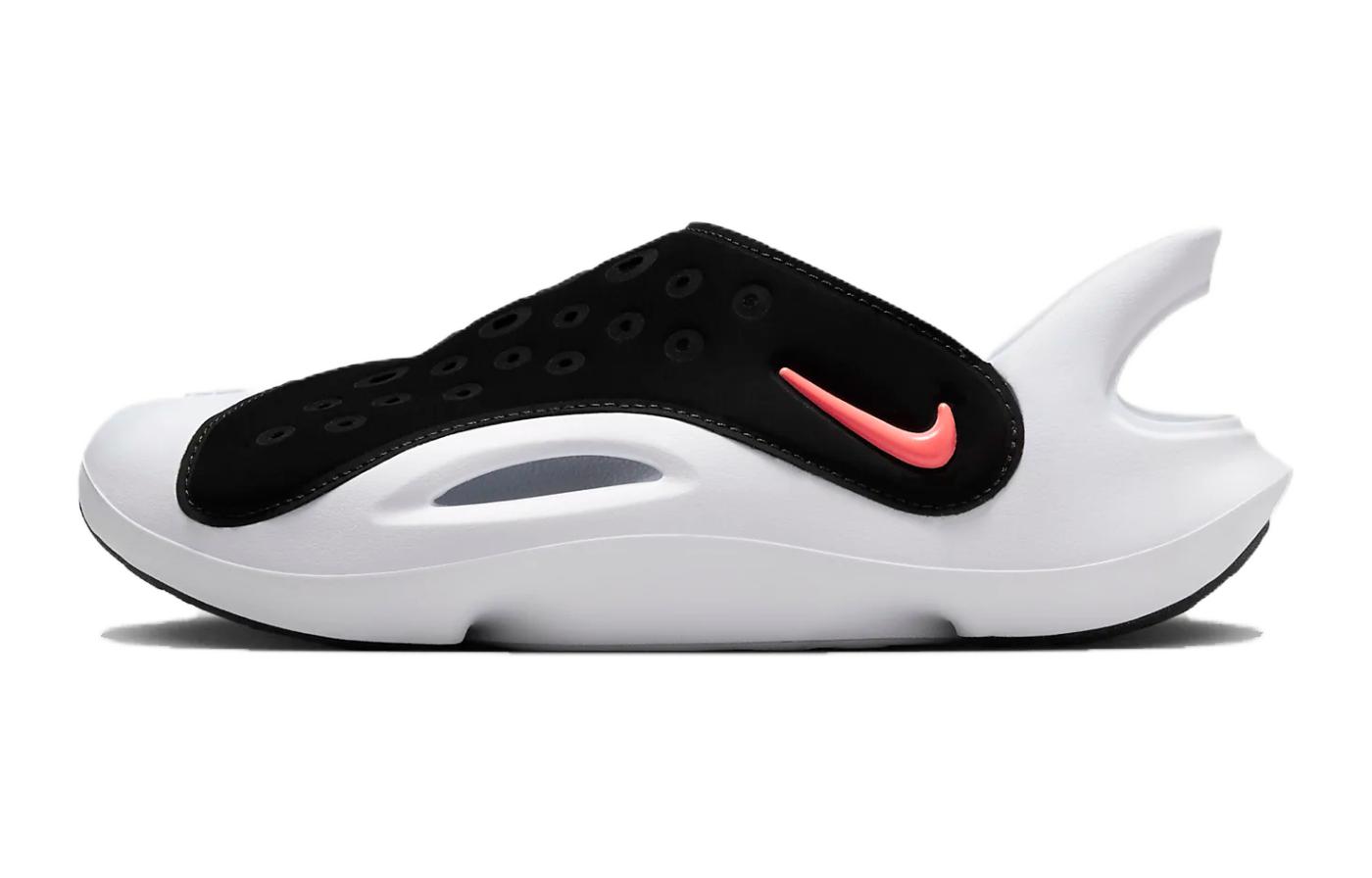 

Nike Сандалии Aqua Swoosh GS «Black Hyper Orange»