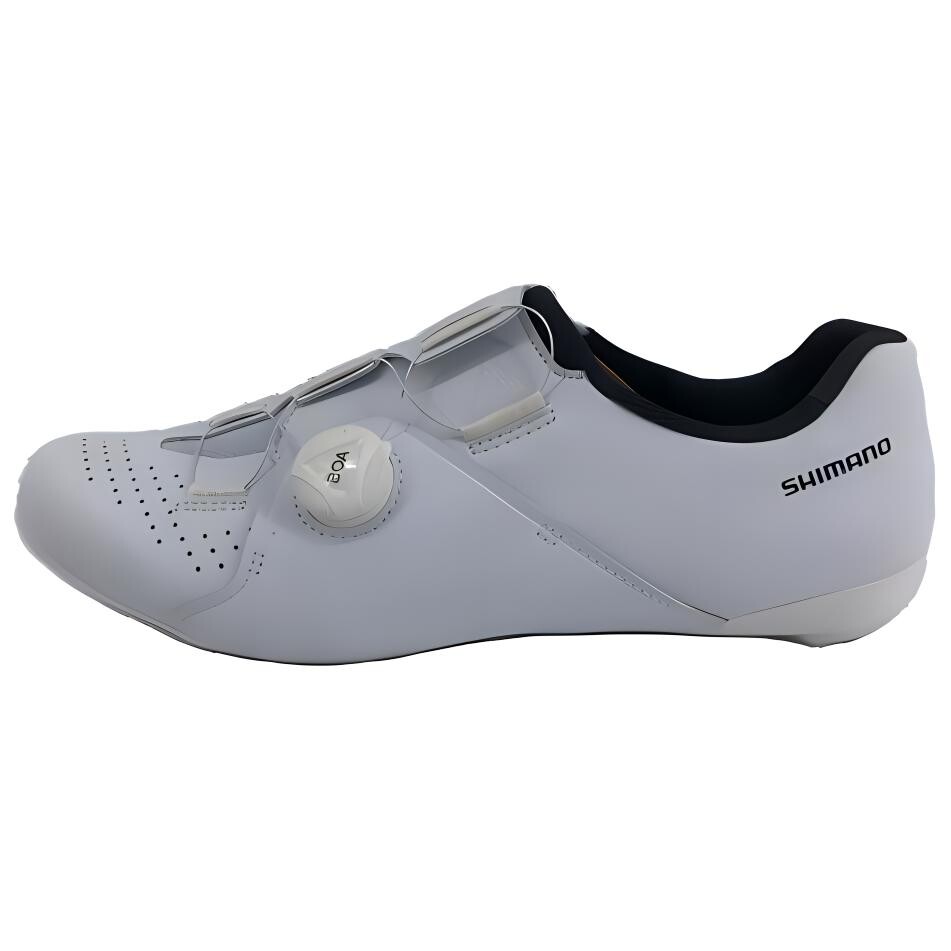 

Велосипедные туфли мужские низкие белые Shimano