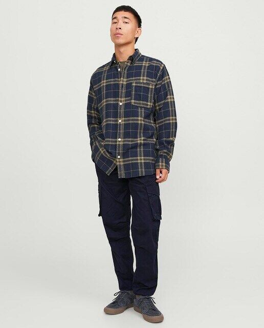 Мужские брюки-карго Jack & Jones, синий