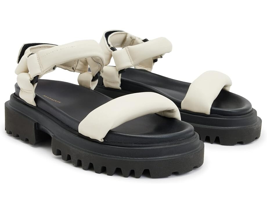 

Сандалии AllSaints Helium, цвет Chalk White