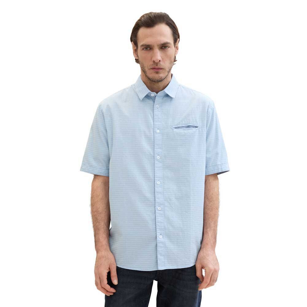 

Рубашка Tom Tailor Comfort Structured, синий
