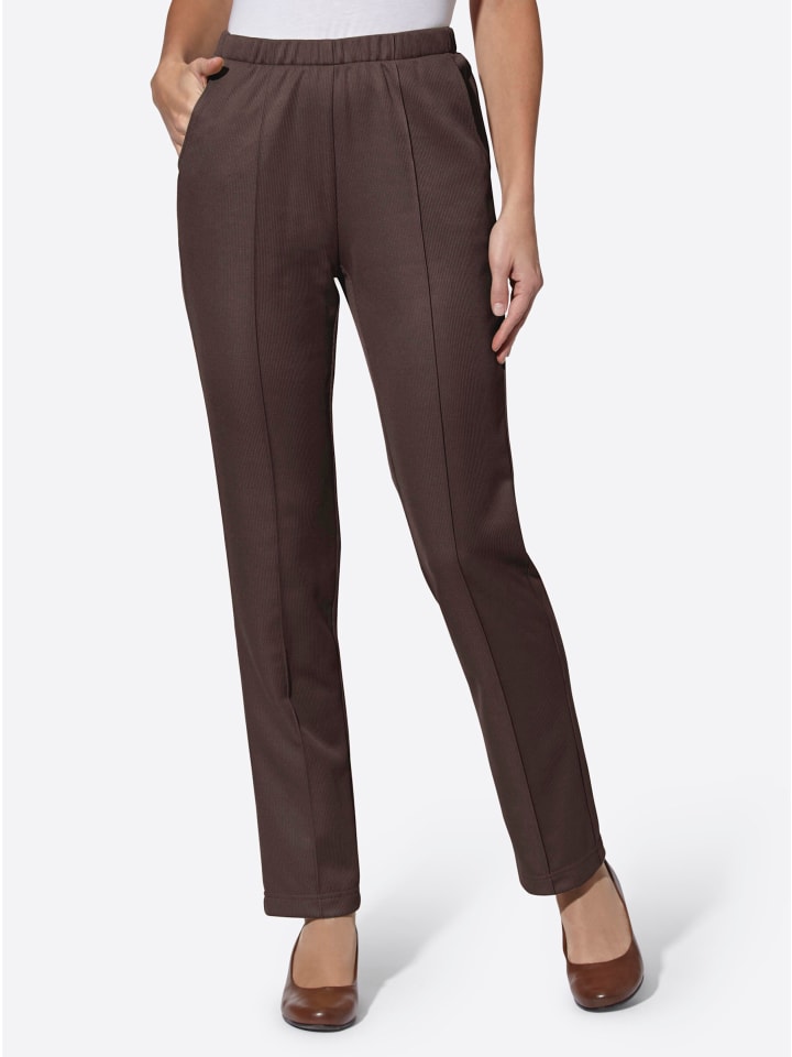 

WITT WEIDEN Трикотажные брюки шоколадного цвета