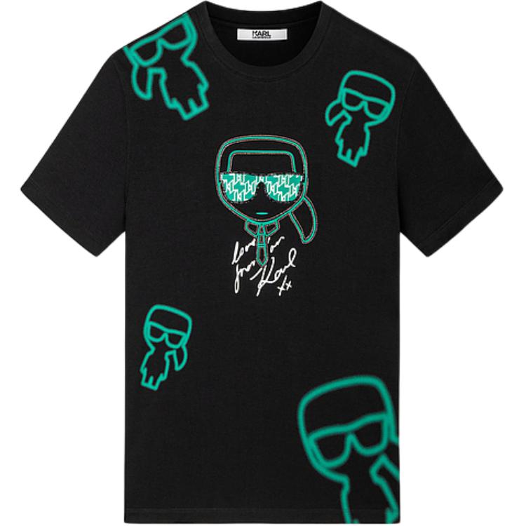 

Футболка KARL LAGERFELD SS24 мужская черная KARL LAGERFELD / Karl Lagerfeld Jeans