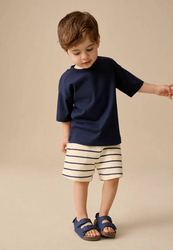Спортивные брюки из фактурной ткани стандартного кроя Next, Blue White Stripe