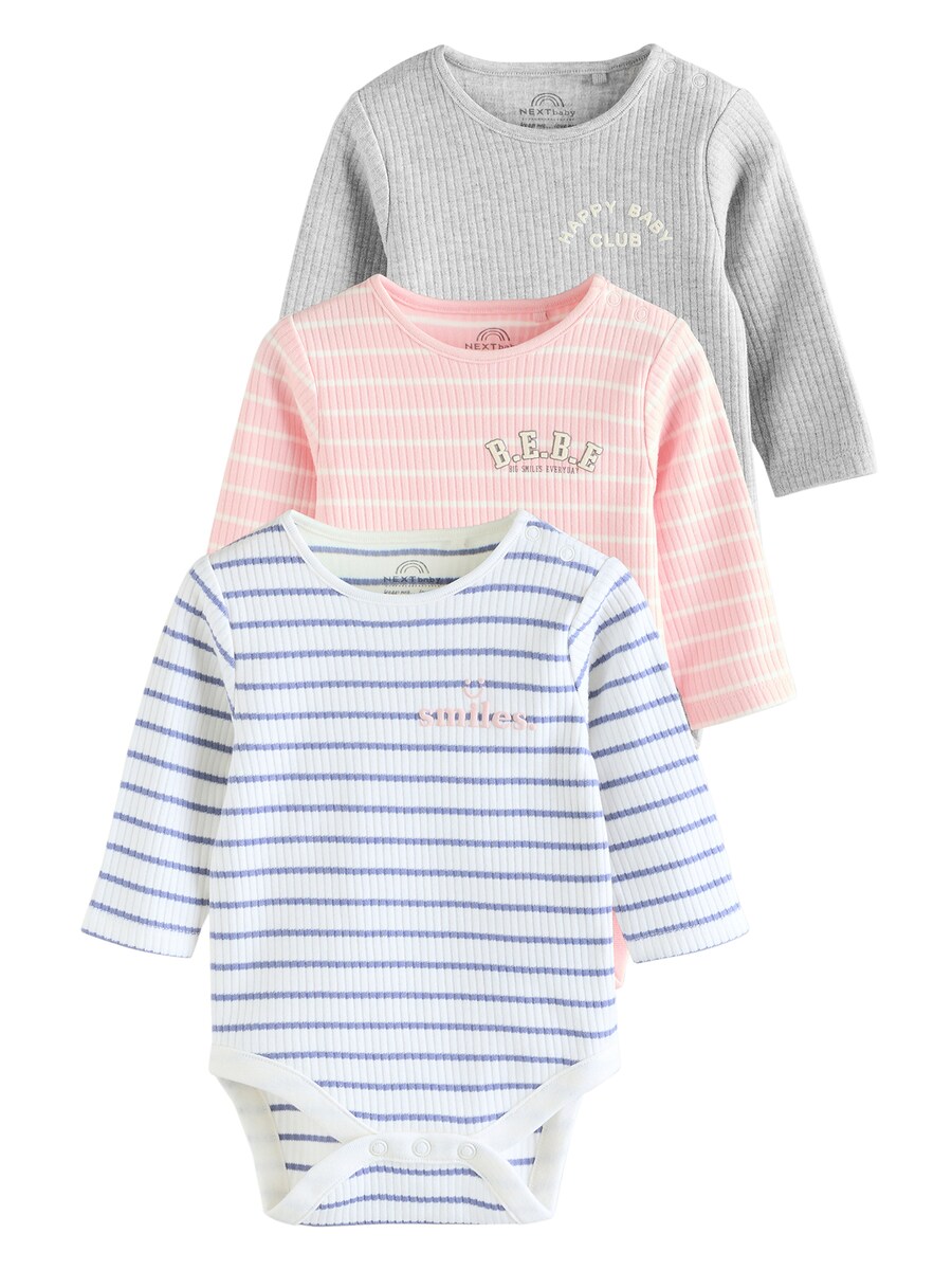 

Комбинезон Next, цвет mottled grey/Rose/White