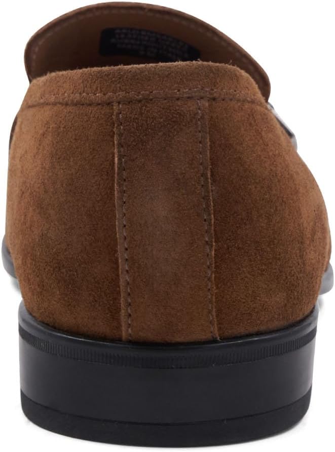 Мужские лоферы Bruno Magli Arlo, Cognac Suede — фото 3