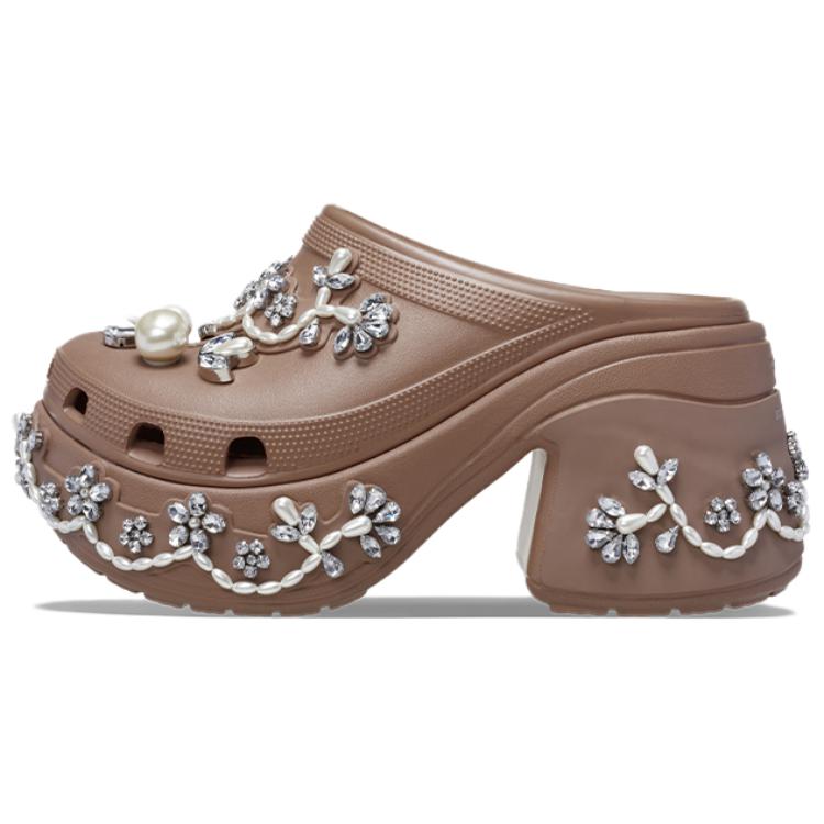 Сабо SIMONE ROCHA x Mermaid унисекс латте Crocs, Latte