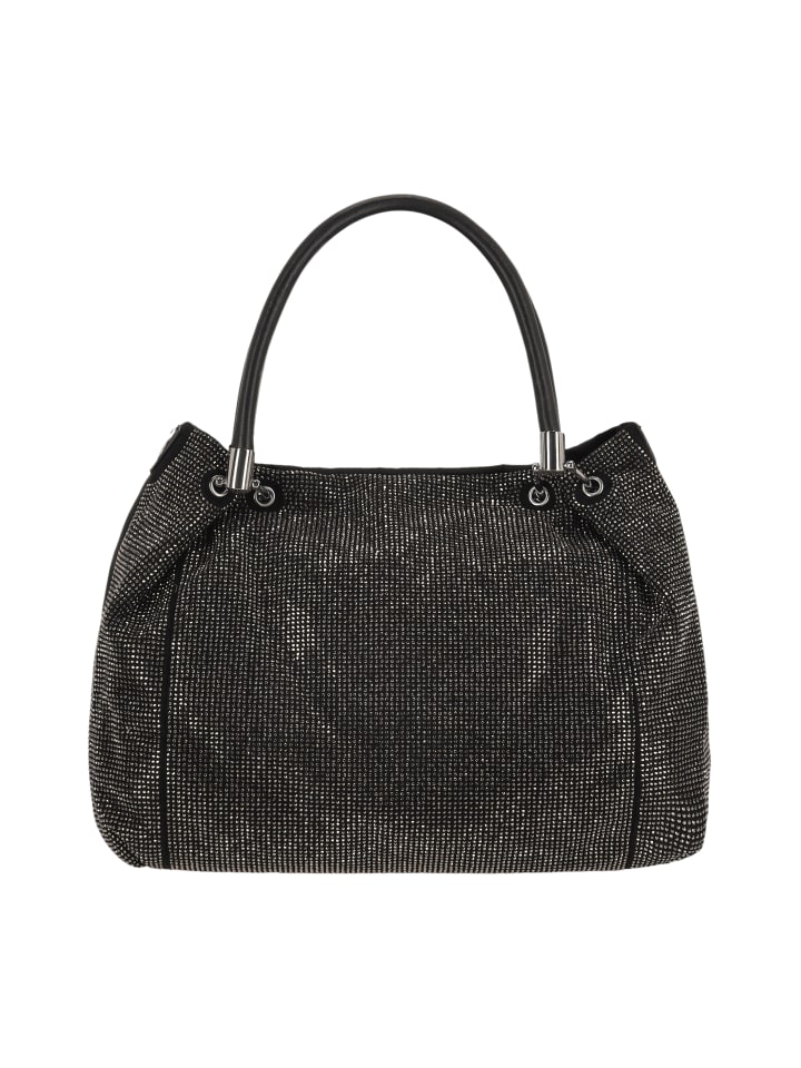 

Faina Женская сумка-портфель темно-серебристого цвета