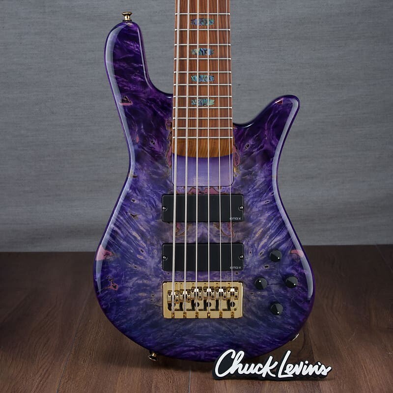 

Басс гитара Spector USA Custom NS6 Bolt-On Bass Guitar - Rain Glow - CHUCKSCLUSIVE - #052