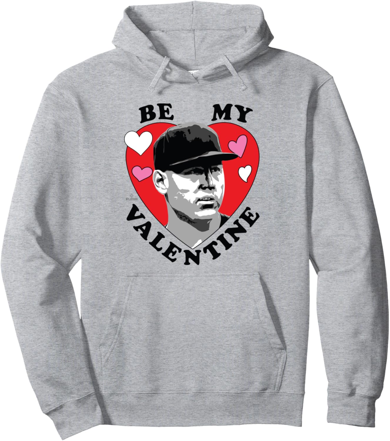 

Толстовка Anthony Rizzo Be My Valentine New York Baseball MLBPA Ryno Sports, серый
