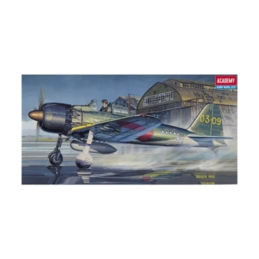 

Истребитель Мицубиси А6М5С Зеро Тип 52С, WWII Aircraft (1:72) (Academy Hobby)