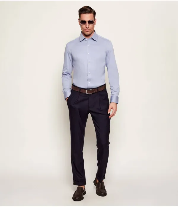 Футболка C-HANK-K-261 slim fit Boss, синий — фото 2