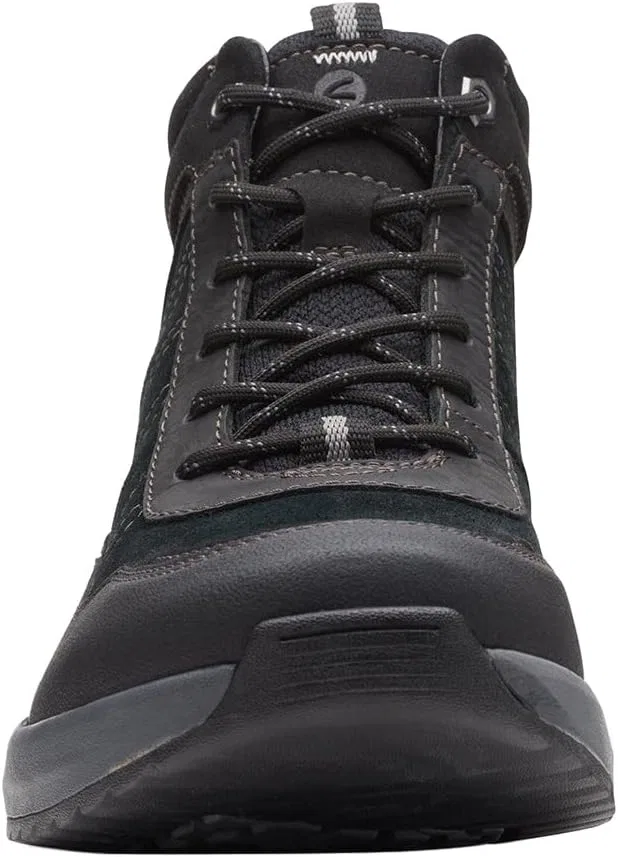 Мужские водонепроницаемые ботинки Clarks Wellman Top, Black Comb — фото 3