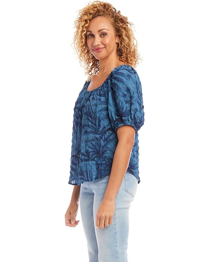 

Топ Karen Kane Peasant Top, цвет Print 1