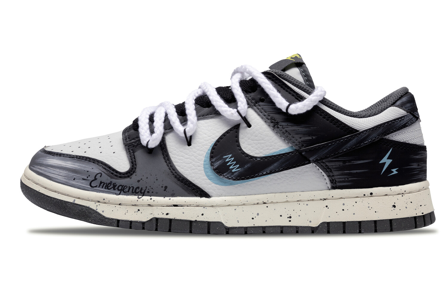 

Кроссовки Nike Dunk Skateboarding Shoes Men Low-top Gray/Blue, серый/синий