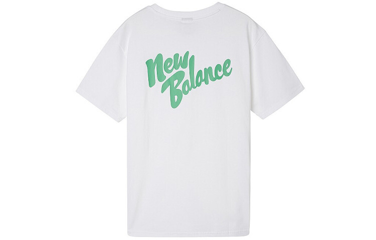 

Футболка унисекс белая New Balance, белый