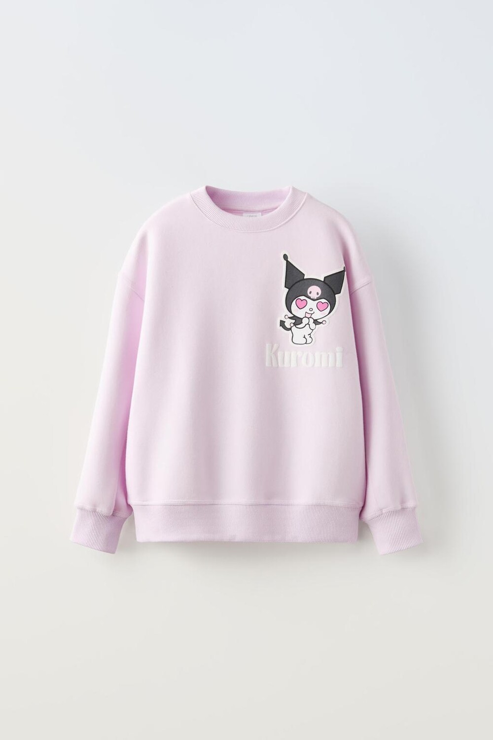 

Толстовка kuromi sanrio ZARA, лиловый