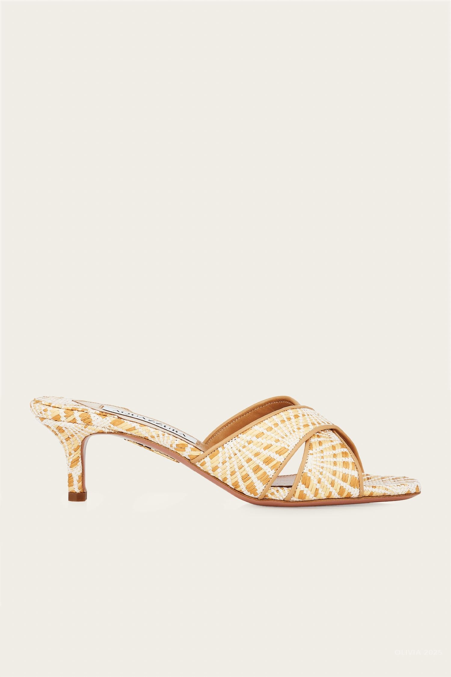 Женские мюли Divine в натуральном цвете Aquazzura