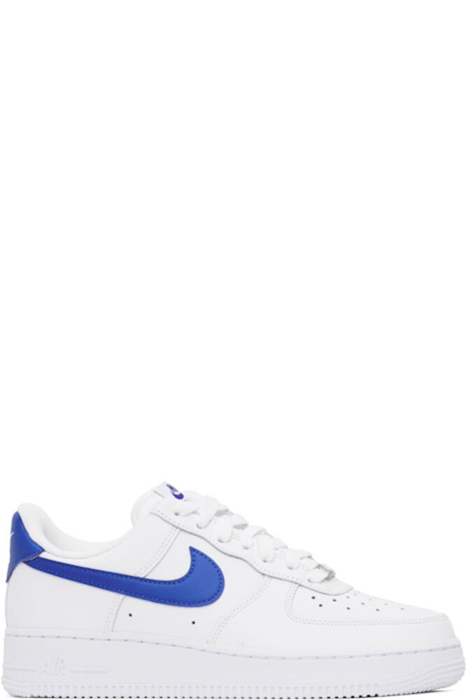 

Бело-синие кроссовки Air Force 1 '07 Nike