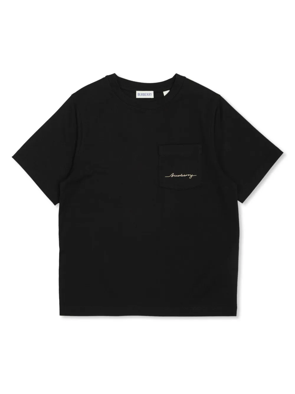 

Базовая футболка BURBERRY KIDS, черный