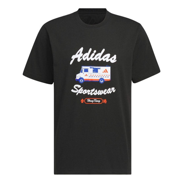 

Футболка spw hk t-shirt asia sizing Adidas, черный
