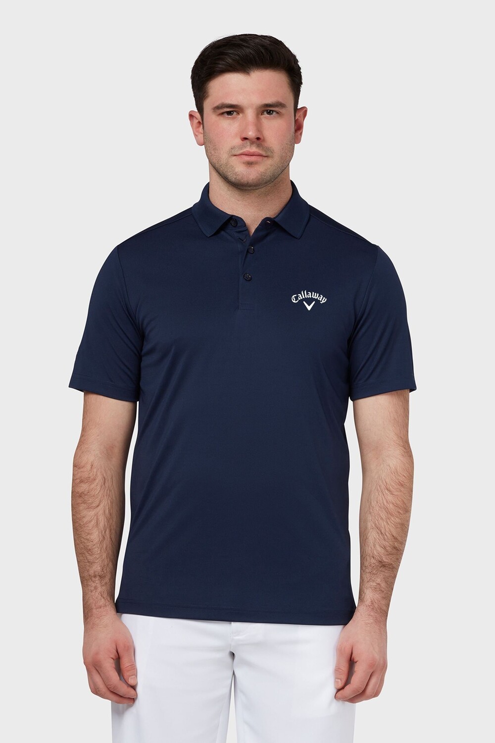 

Футболка поло с логотипом турнира на левой стороне груди Callaway Apparel, синий