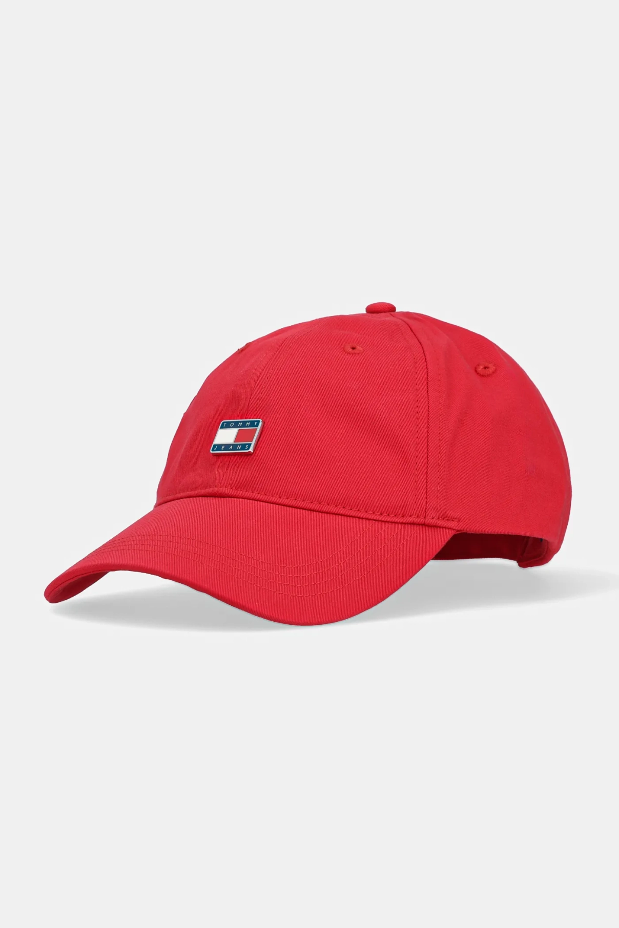 

Хлопковая бейсболка Tommy Jeans, красный