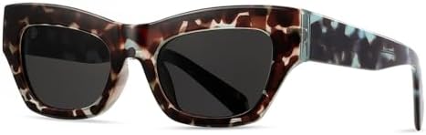 

Солнцезащитные очки в квадратной оправе, поляризованные, мужские, с защитой от УФ-излучения UV400, женские, модные, для женщин, из ацетата, унисекс MTZJH, Leopard Pattern