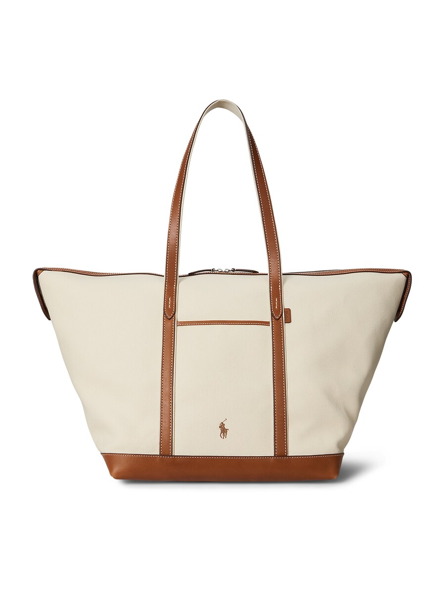 

Сумка-шоппер Polo Ralph Lauren, Ecru