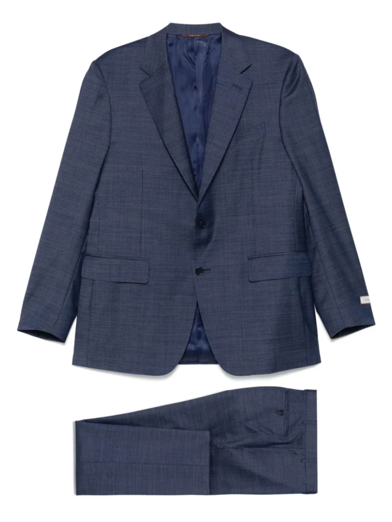 

Canali шерстяной костюм, синий