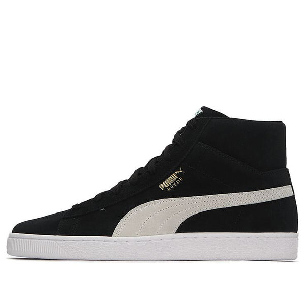 

Кроссовки suede mid 21 'black' Puma, черный