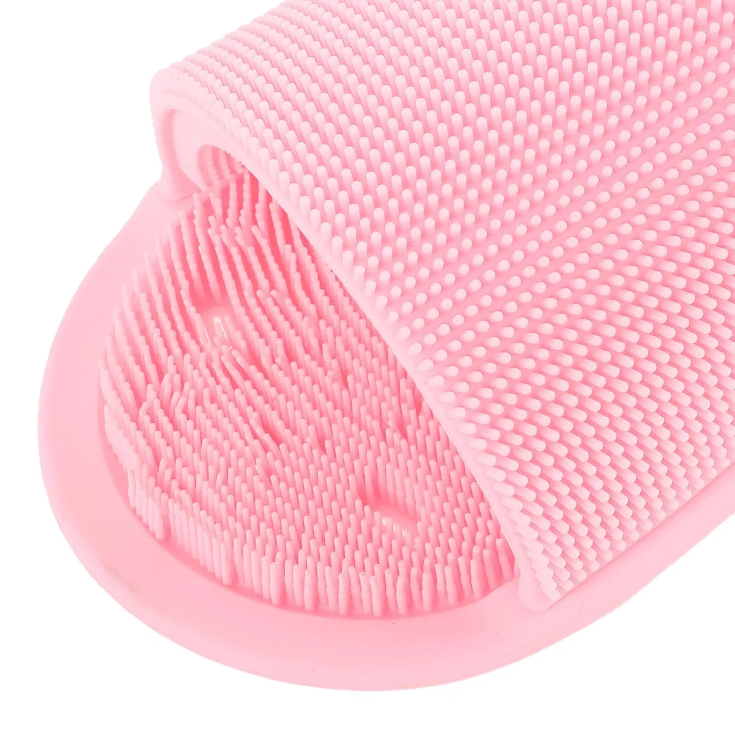 Силиконовые массажные тапочки для душа для ног Hapinary, Pink — фото 3