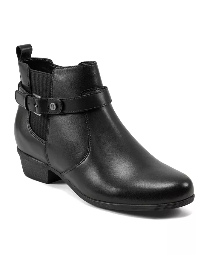 Женские повседневные ботильоны Chole с миндалевидным носком Rockport, черный