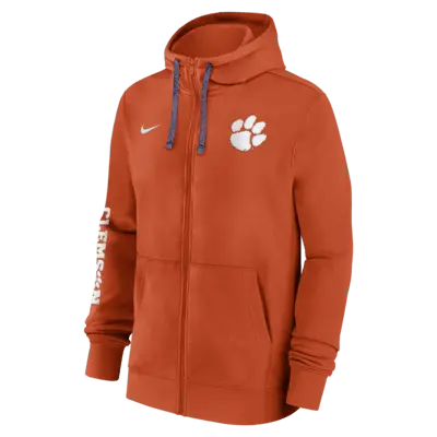 

Худи Nike Clemson Tigers Sideline Team Issue, оранжевый