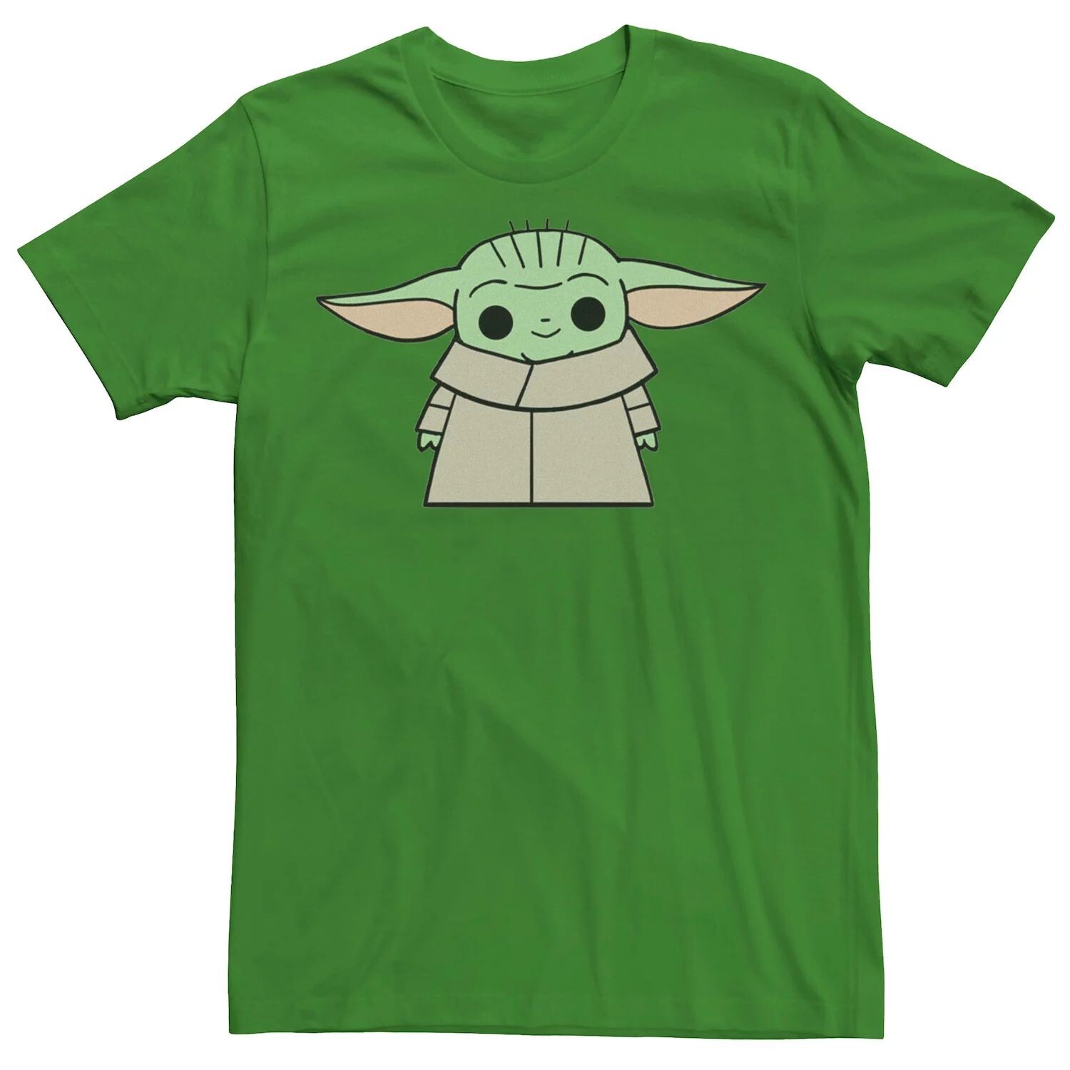 

Мужская футболка с портретом из мультфильма The Madalorian The Child Aka Baby Yoda Star Wars
