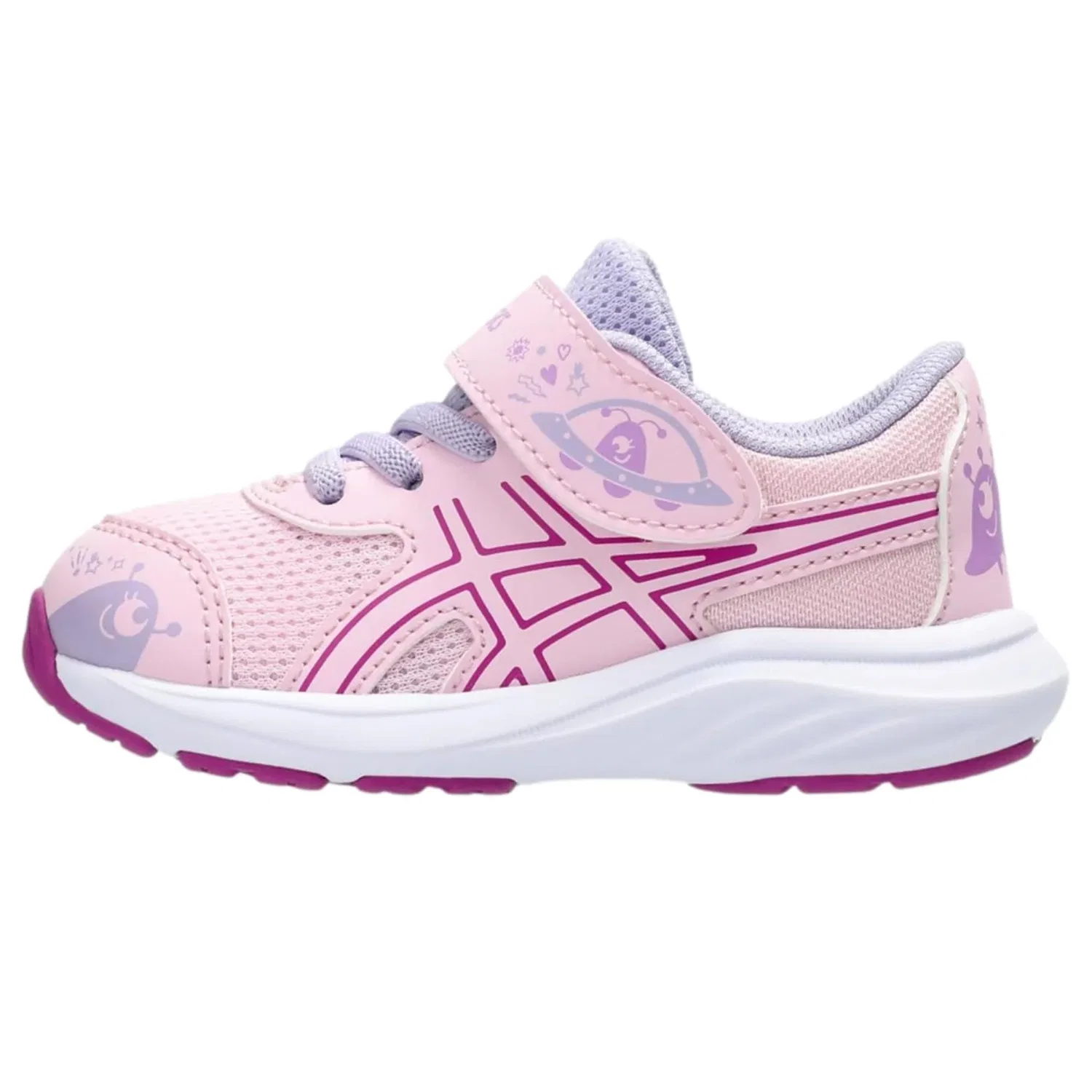 Asics Contend 9 TS School Yard Cotton Candy/Bold Magenta 1014A365-700 Toddler, розовый