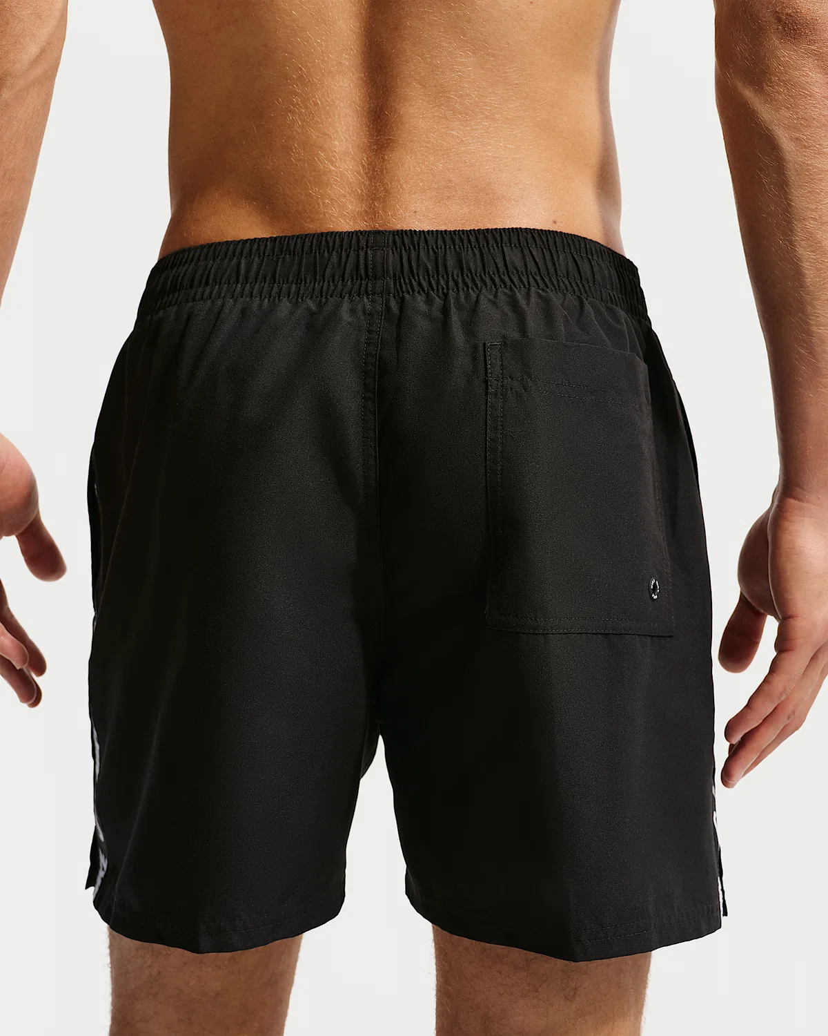 Мужские плавательные шорты Nike Swim Breaker 5" с подкладкой, Black — фото 3