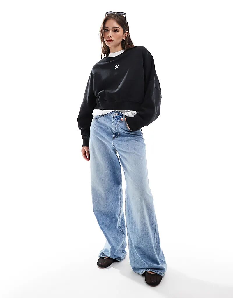 

Толстовка Essentials черного цвета adidas Originals