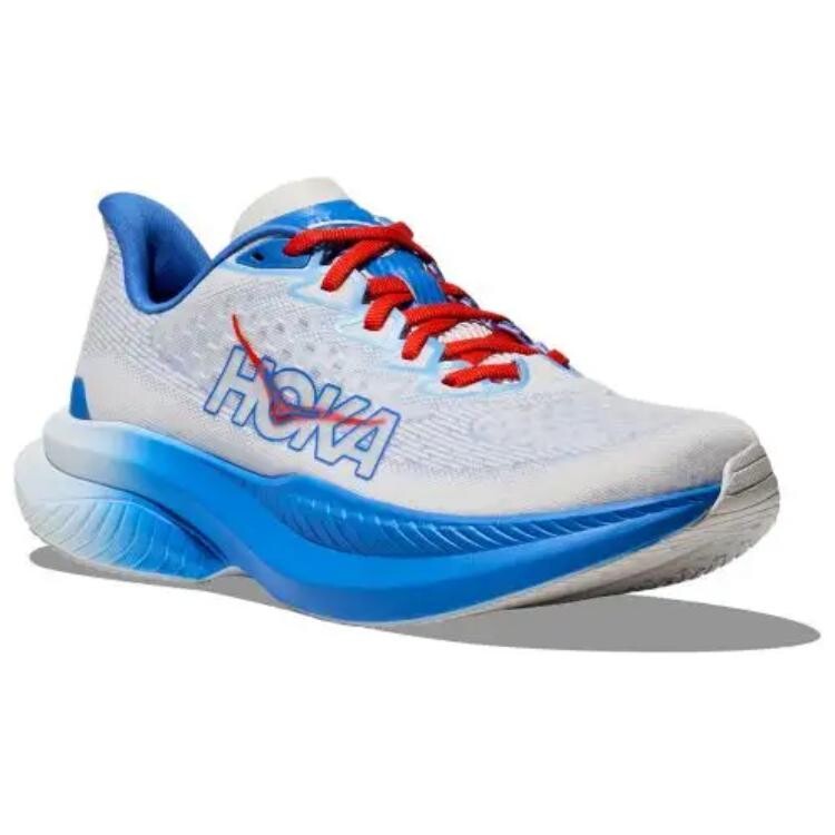 Кроссовки мужские MACH 6 с низким верхом, серые / фантомно-синие Hoka One One — фото 3