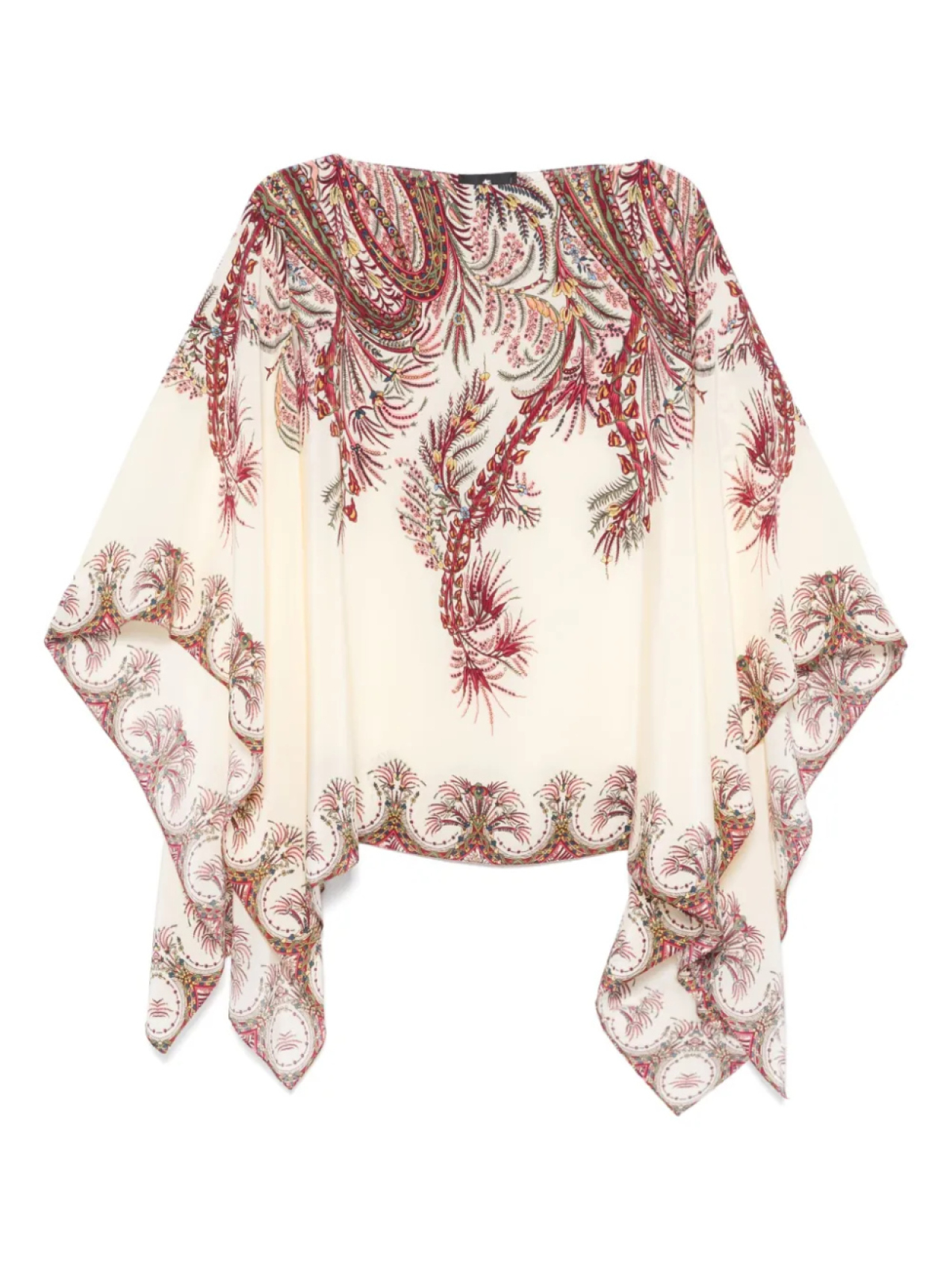 

ETRO шелковая блузка, нейтральный