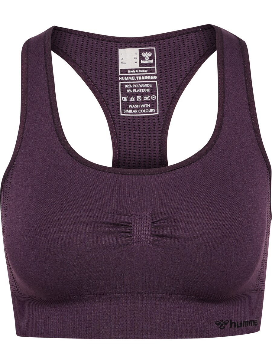 

Спортивный бюстгальтер-бралетт Hummel, цвет Plum