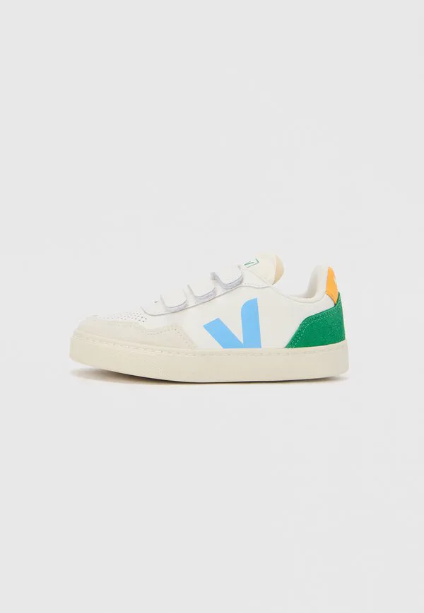 Кроссовки унисекс v 90 Veja, White/Aqua/Emeraude