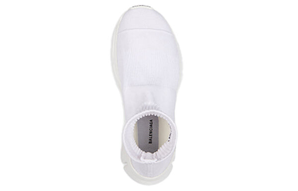 Кроссовки speed 3.0 high-top running shoes white Balenciaga, белый — фото 4