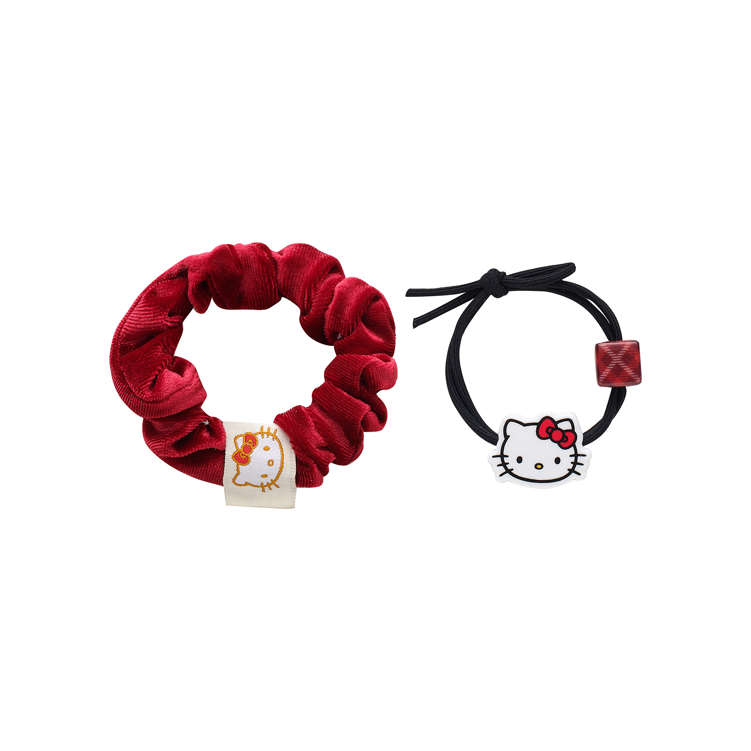 

Ободок для волос Hello Kitty Sanrio, hello kitty hair tie two-piece set