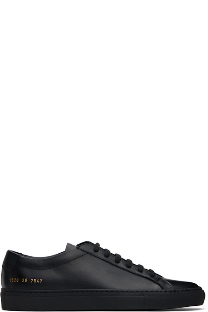 

Черные оригинальные низкие кроссовки Achilles Common Projects
